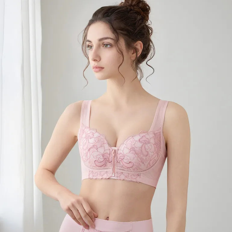 Smooth Front-Zip Shaping Bra 26