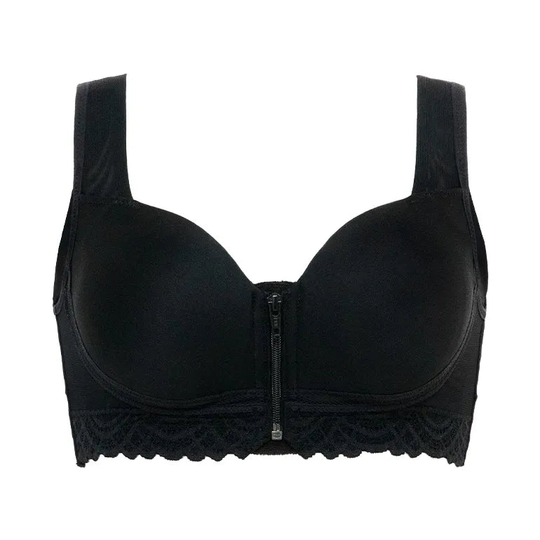 Simple Smooth Front-Zip Shaping Bra 26