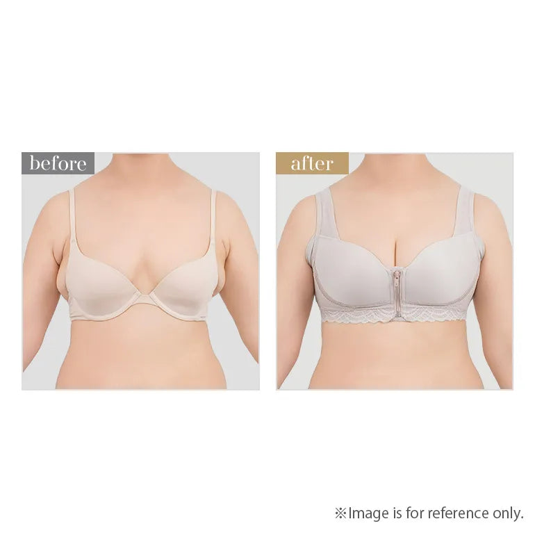 Simple Smooth Front-Zip Shaping Bra 26
