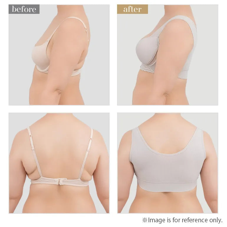 Simple Smooth Front-Zip Shaping Bra 26
