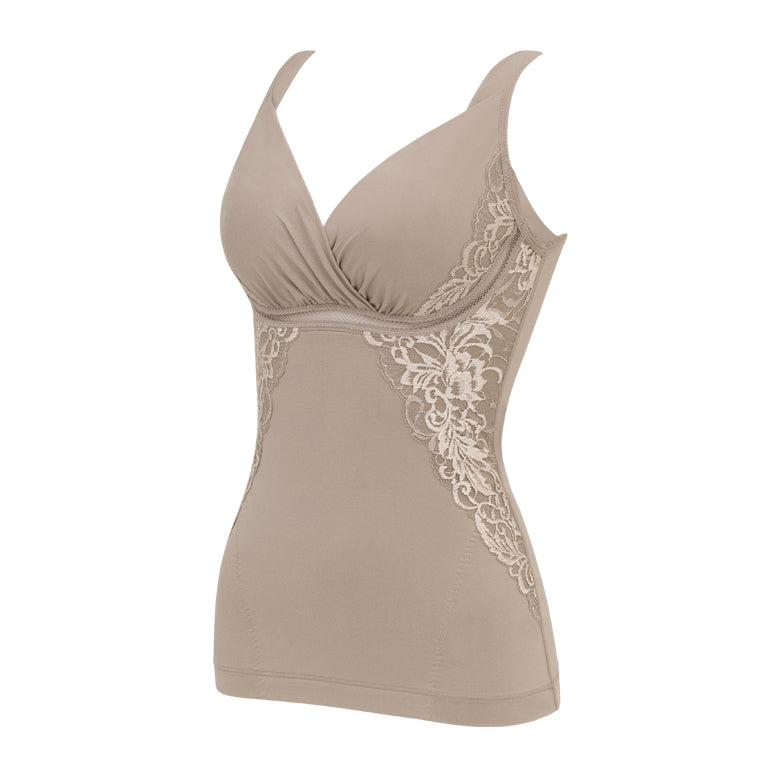 Cotton Wireless Lace Bra Camisole 24