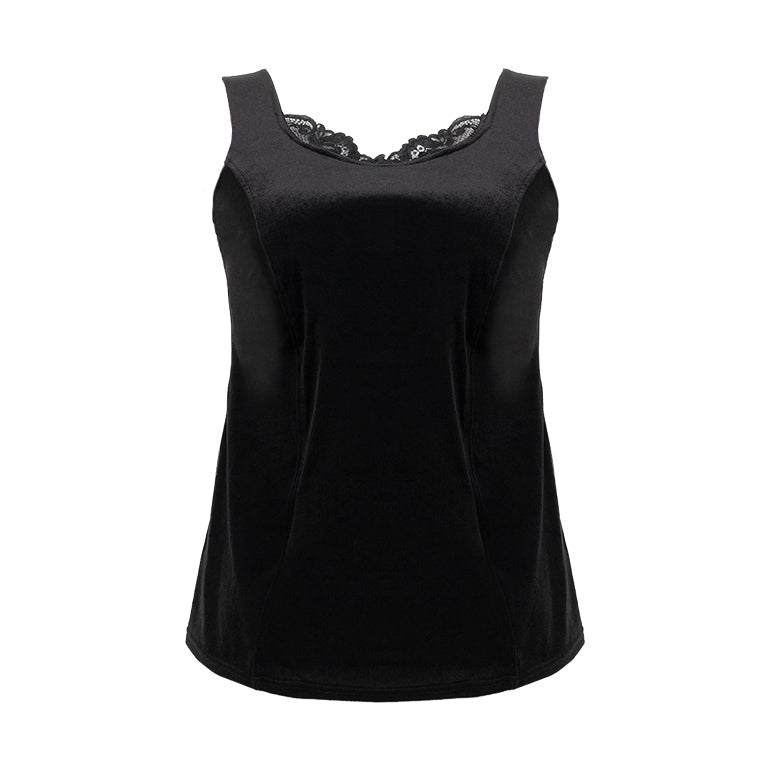 Shiny Velour Bra Camisole 25