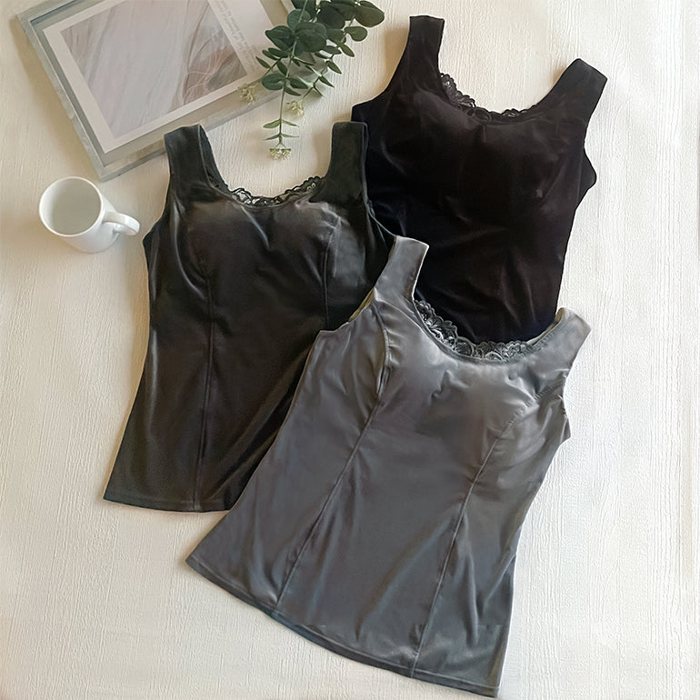 Shiny Velour Bra Camisole 25