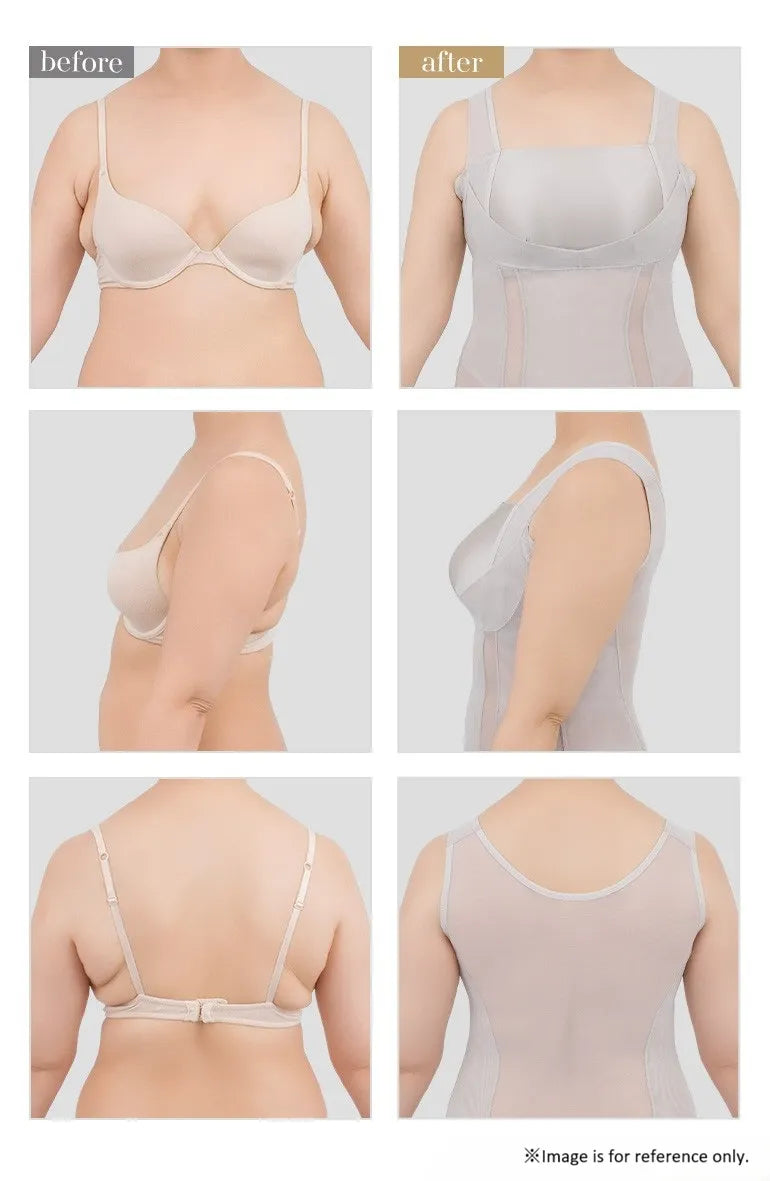 Soft Stretch Satin Bust-Up Shaper 26
