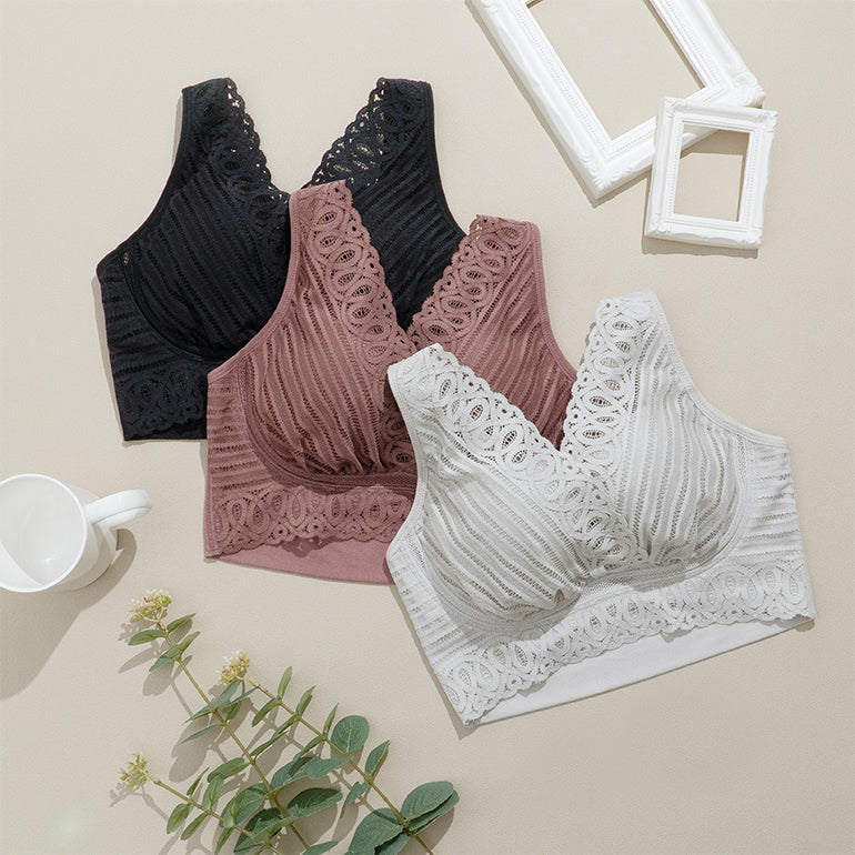 Sweet Night Lacy Sleep Bra | 24/7 Wire-Free Comfort & Lift