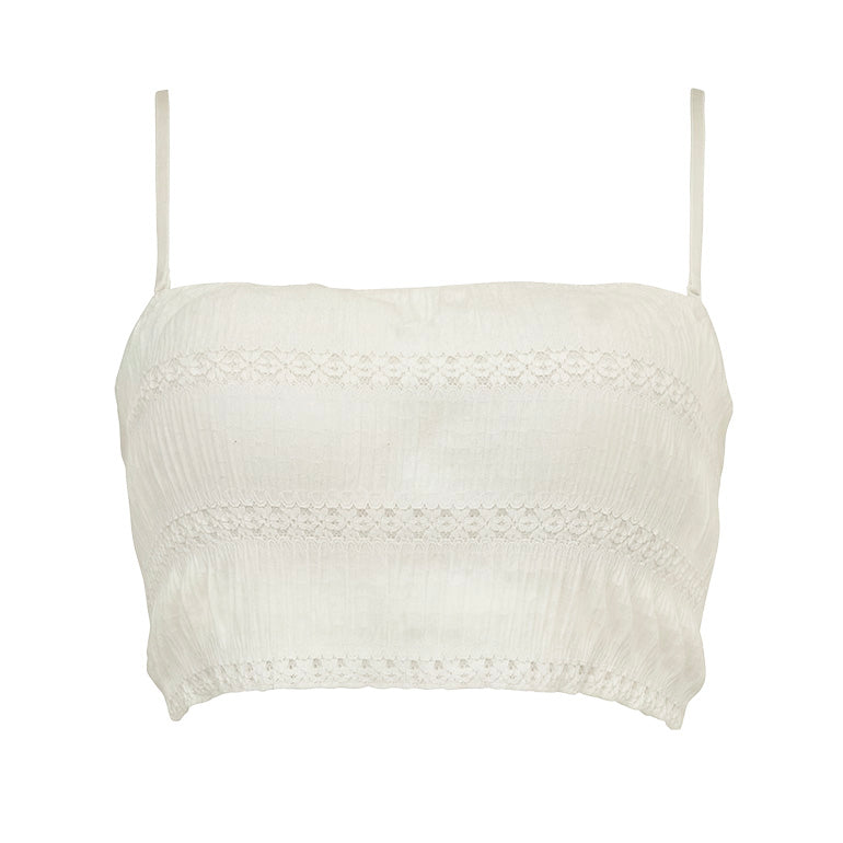 Lacy Tube Top Bra