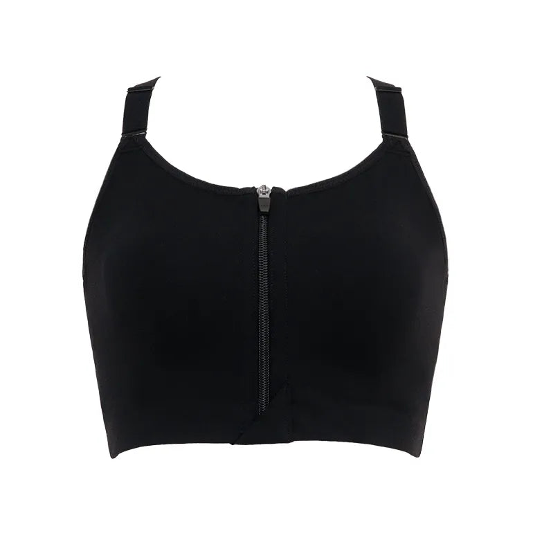 Firm Hold Front-Zip Sports Bra