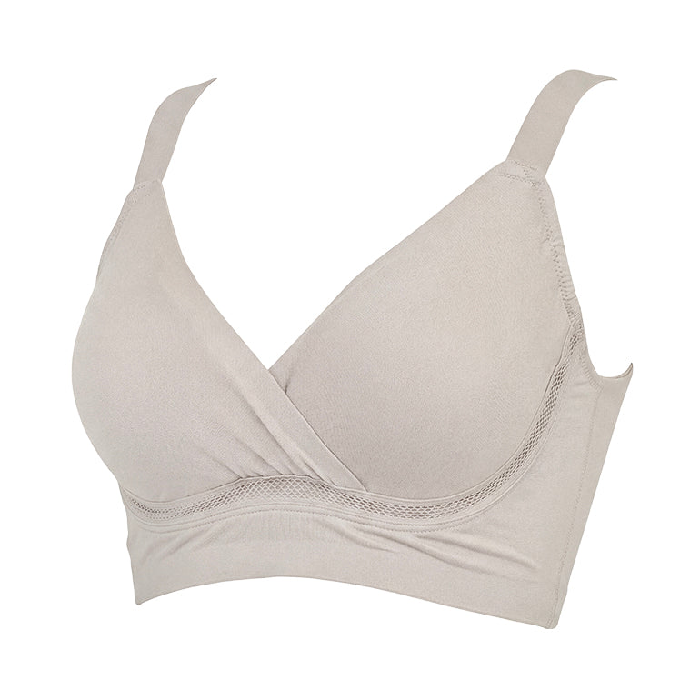 Shoulder-Friendly Cotton Wireless Bra