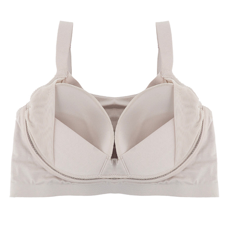 Shoulder-Friendly Cotton Wireless Bra