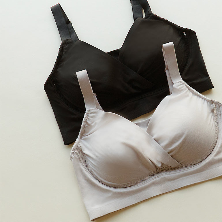 Shoulder-Friendly Cotton Wireless Bra