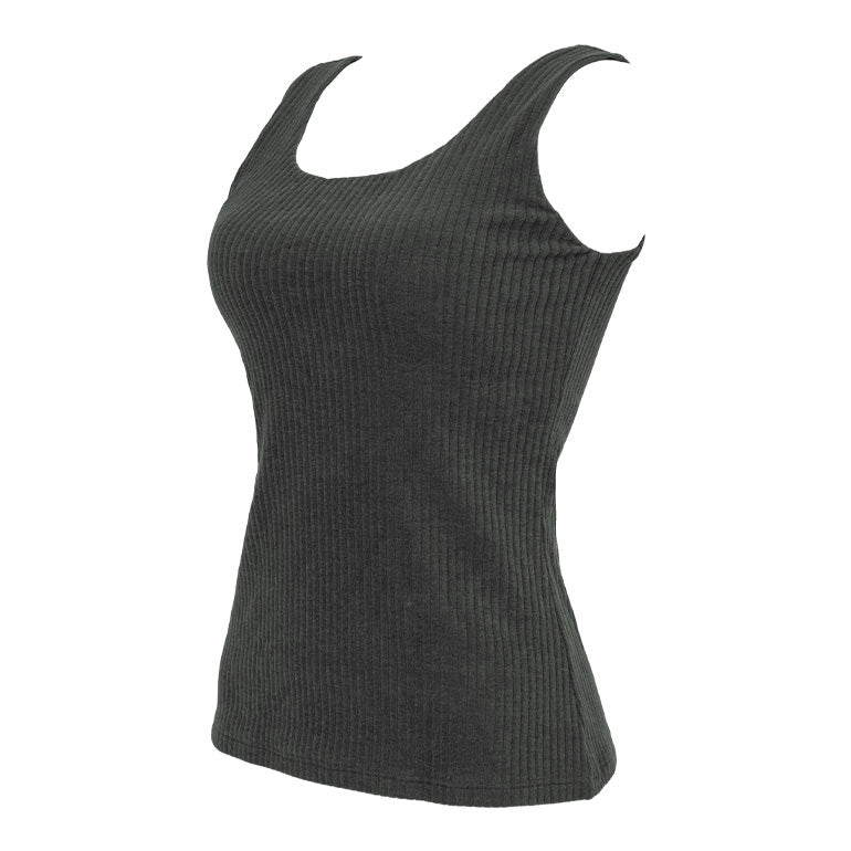 Velour Ribbed Bra Top