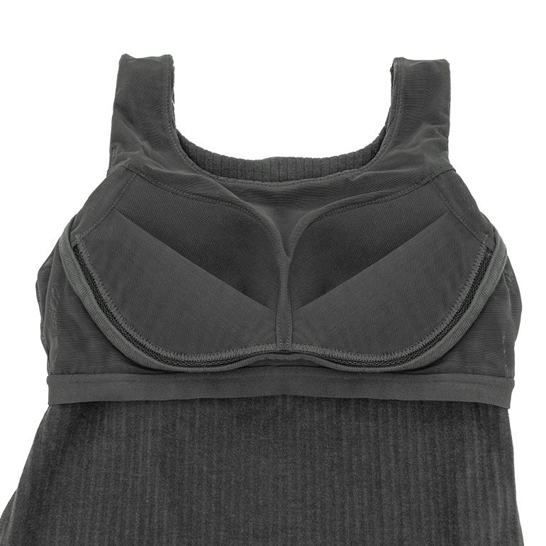 Velour Ribbed Bra Top
