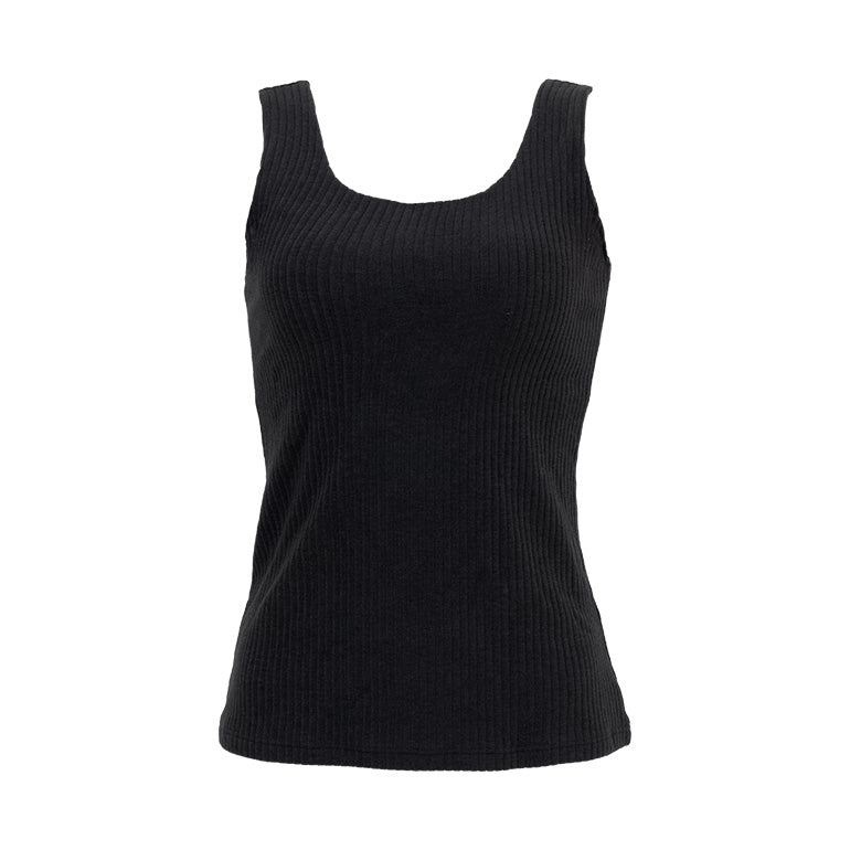 Velour Ribbed Bra Top