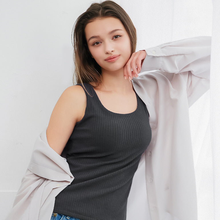 Velour Ribbed Bra Top