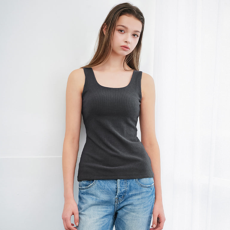 Velour Ribbed Bra Top