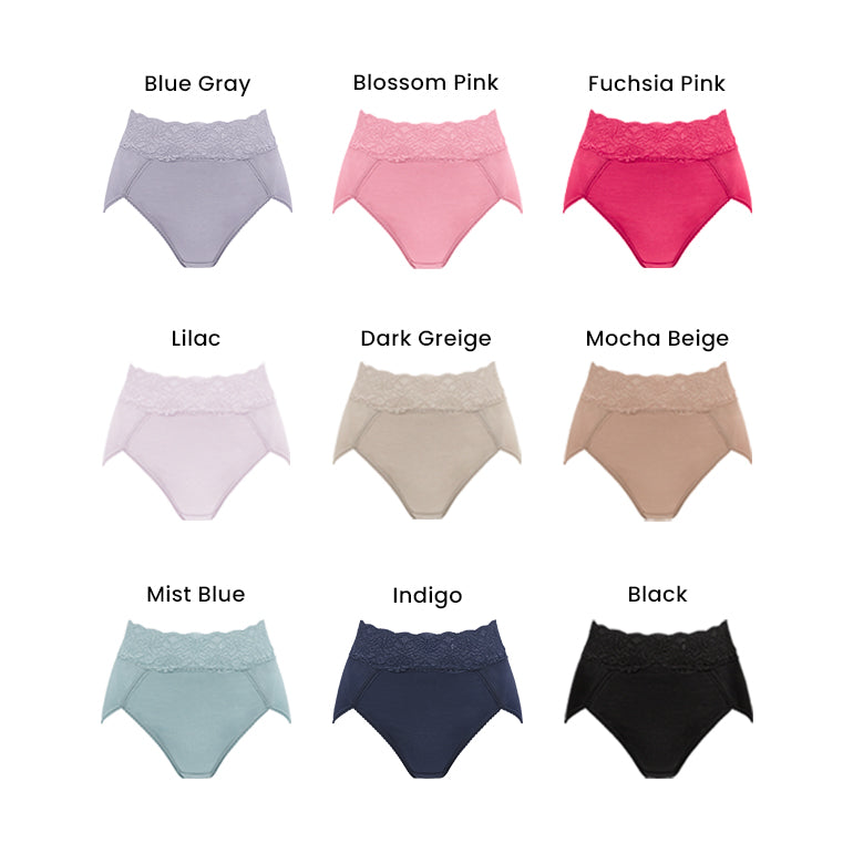 Lace High-Waist French-Cut Shaping Panty