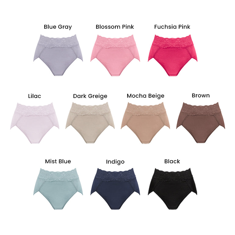 Lace High-Waist French-Cut Shaping Panty