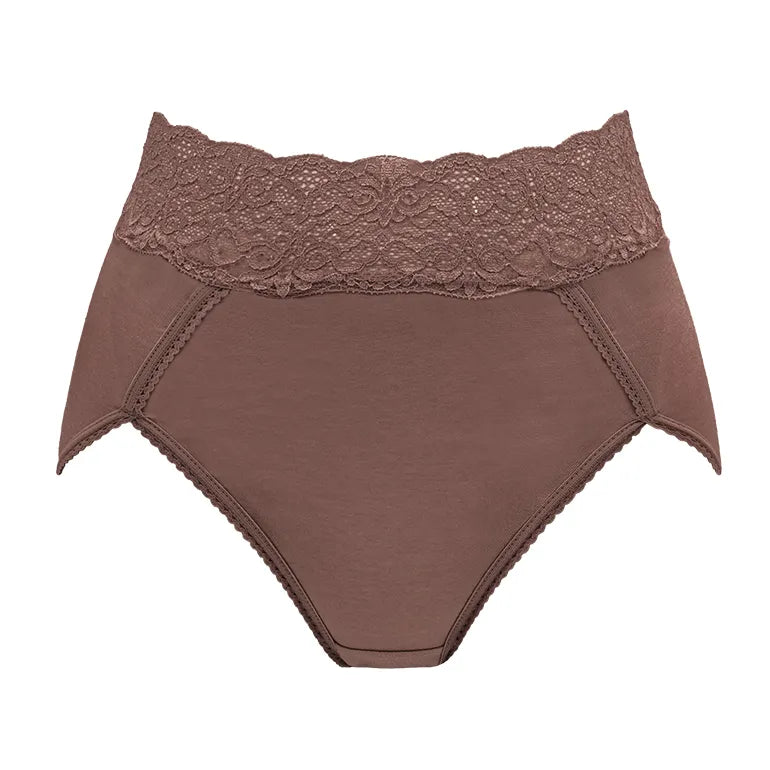 Lace High-Waist French-Cut Shaping Panty