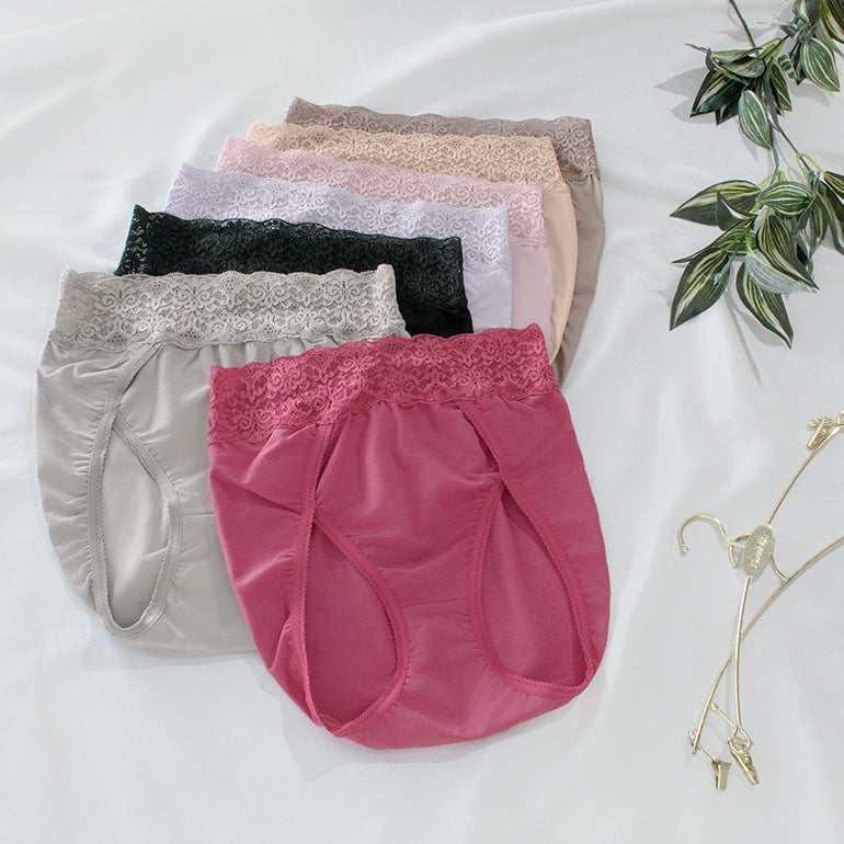 Lace High-Waist French-Cut Shaping Panty