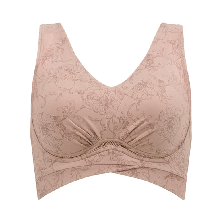 Yukine Comfort Cotton Wireless Bra 24