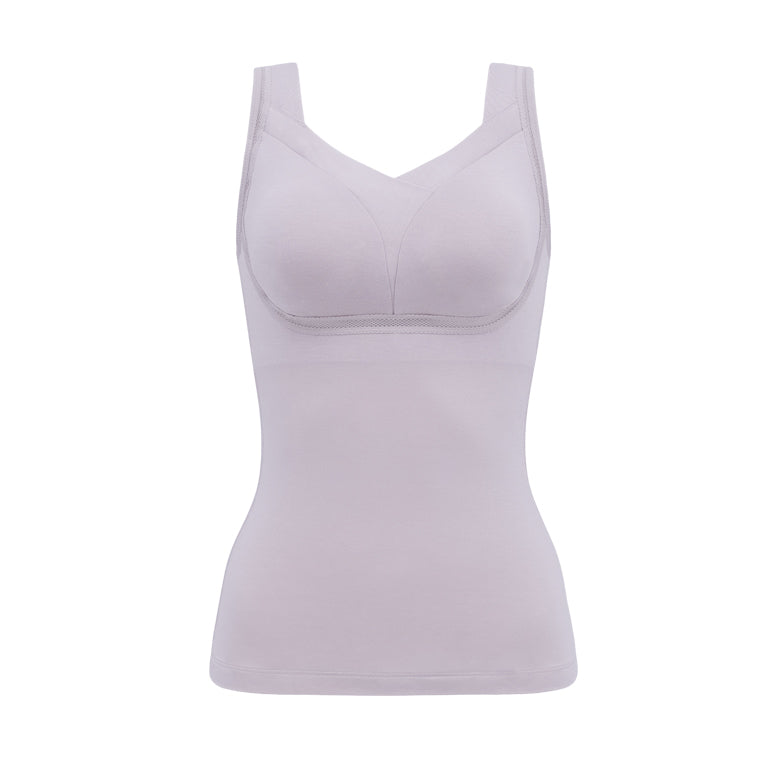 Under Where? Seamless Shaping Cami with Molded Soft Cup Bra