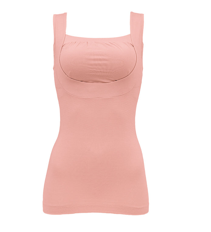 Cotton-Blended Bust-Lifting Camisole