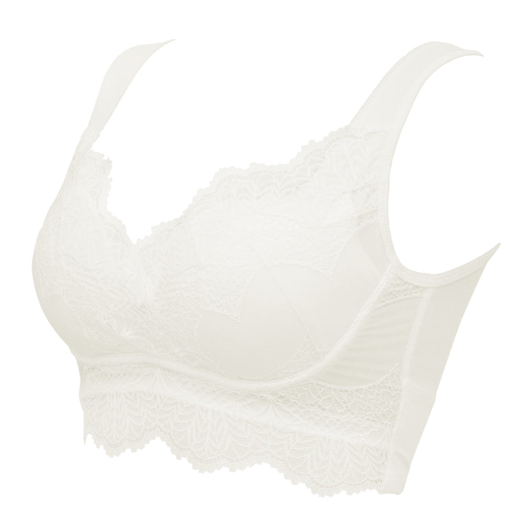 Buy White Non Pad Full Cup Comfort Lace Bra from Next Austria