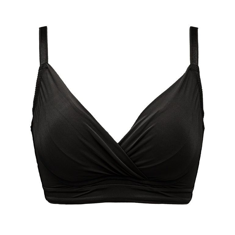 MJUHNHH Push Up Bras for Women, Plus Size Seamless Wire Free Soft Cup  Everyday Bra, Comfortable Sports Seamless Bra (Color : Black, Size : 40C) :  : Fashion
